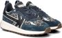 Kaotiko Detroit Glam suède sneakers zwart panter - Thumbnail 5