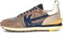 Kaotiko Nara Vintage suède sneakers bruin - Thumbnail 13
