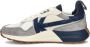 Kaotiko Vancouver Ivy chunky suède sneakers blauw multi - Thumbnail 11