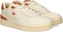 Lacoste T Clip SET Heren Sneakers Wit Oranje - Thumbnail 3