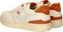 Lacoste T Clip SET Heren Sneakers Wit Oranje - Thumbnail 4