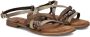 Lazamani Zuri Dames Sandalen Brown - Thumbnail 9