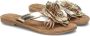 Lazamani Lily Leren Dames Slippers Gold - Thumbnail 46