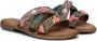 Laza i Versierde slippers met suède Bruin Leer Leren slippers - Thumbnail 13