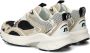 Maruti Novi Lage Dames Sneakers Zwart\Wit\Goud - Thumbnail 7