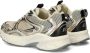 Maruti Novi sneakers metallic gold Goud Mesh Lage sneakers Dames - Thumbnail 13