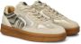Maruti Yale Suede taupe gold sneakers Goud Leer Lage sneakers - Thumbnail 10