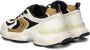 Mexx Bruin en Wit Lage Sneakers Multicolor Dames - Thumbnail 11