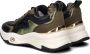 Mexx Sneakers Palma Ora MI001002653W-7100 Groen Zwart - Thumbnail 3