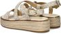 Michael Kors Michael Kords Lynn dames espadrille Beige multi - Thumbnail 4