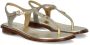MICHAEL KORS Sandalen Dames Mallory Thong Maat: 40 Materiaal: Leer Kleur: Goud - Thumbnail 5