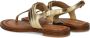 Michael Kors Mandy Thong Sandal Sandalen Dames Goud - Thumbnail 7