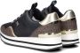 Michael Kors Raina Trainer dames sneaker Zwart bruin - Thumbnail 4