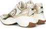 Michael Kors Zuma Trainer Sneakers Leatherlook Dames Goud - Thumbnail 3
