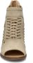 Mustang Beige geweven sandalette met rits Beige Dames - Thumbnail 13