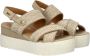 Mustang Shoes Sandaaltjes zomerschoen sandaal wig hak met lichte plateau - Thumbnail 10