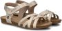 Mustang Sandalen Plat Sandalen Plat Goudkleur - Thumbnail 13