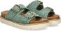 Mustang dames slipper Groen - Thumbnail 3