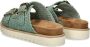Mustang dames slipper Groen - Thumbnail 4