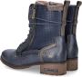 Mustang Veterschoenen Hoog Veterschoenen Hoog Blauw - Thumbnail 8