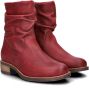 Nelson leren enkellaarzen bordeaux - Thumbnail 4