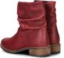 Nelson leren enkellaarzen bordeaux - Thumbnail 5