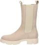 Nelson hoge nubuck chelsea boots ecru - Thumbnail 3