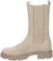Nelson hoge nubuck chelsea boots taupe - Thumbnail 3