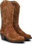 Nelson suède cowboylaarzen cognac - Thumbnail 2