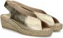 Nelson leren espadrilles goud - Thumbnail 3