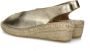 Nelson leren espadrilles goud - Thumbnail 4