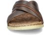 Nelson Forrest leren slippers bruin - Thumbnail 3