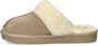 Nelson Home suède pantoffels beige - Thumbnail 5