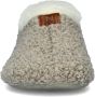 Nelson Home teddy pantoffels grijs - Thumbnail 4