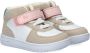 Nelson Kids leren sneakers beige wit Meisjes Leer Meerkleurig 20 - Thumbnail 5