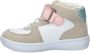 Nelson Kids leren sneakers beige wit Meisjes Leer Meerkleurig 20 - Thumbnail 4