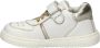 Nelson Kids leren sneakers wit goud Meisjes Leer Meerkleurig 20 - Thumbnail 4