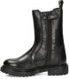 Nelson Kids leren chelsea boots zwart Meisjes Leer 31 - Thumbnail 7