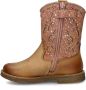 Nelson Kids leren cowboylaarzen cognac - Thumbnail 6