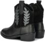 Nelson Kids leren cowboylaarzen zwart - Thumbnail 5