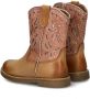 Nelson Kids leren cowboylaarzen cognac - Thumbnail 4