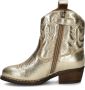 Nelson Kids leren cowboylaarzen goud Meisjes Leer Effen 28 - Thumbnail 9