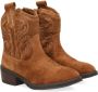 Nelson Kids suède cowboylaarzen cognac Bruin Meisjes Suede Effen 29 - Thumbnail 5