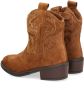 Nelson Kids suède cowboylaarzen cognac Bruin Meisjes Suede Effen 29 - Thumbnail 6
