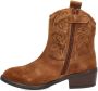 Nelson Kids suède cowboylaarzen cognac Bruin Meisjes Suede Effen 29 - Thumbnail 4