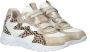 Nelson Kids sneakers beige wit Meisjes Imitatieleer 35 - Thumbnail 4