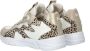 Nelson Kids sneakers beige wit Meisjes Imitatieleer 35 - Thumbnail 5