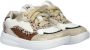 Nelson Kids sneakers beige wit Meisjes Imitatieleer 24 - Thumbnail 6