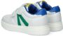 Nelson Kids sneakers wit groen blauw Jongens Imitatieleer Meerkleurig 35 - Thumbnail 5