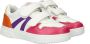 Nelson Kids sneakers wit oranje roze Meisjes Imitatieleer Meerkleurig 27 - Thumbnail 4